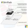 Stimpads for Compex, Pack of 12 (4 x 50 8