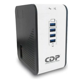 CDP Regulador Marca Cdp Mod R2cu-avr1008 1000va 8 Contactos  4 U