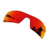 SmartVLT Men's Fire Red Replacement Lenses for Oakley Oil Rig