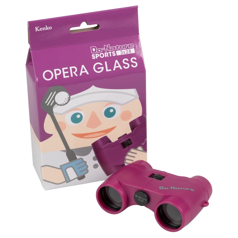Kenko 双眼鏡 Do・Nature 3x28 3倍 ワインレッド STV-O328WR