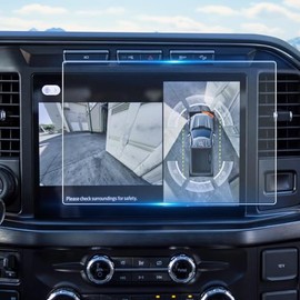 WEIPIN - Protector de pantalla para Ford Super Duty F-250 F-350 F-450 2023 ~ 2025 de 12 pulgadas, pantalla táctil de vidrio templado anti...