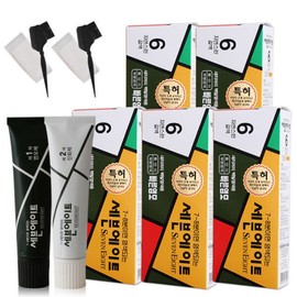 Seven Eight Sachi Dye 5 Set+2 Dyeing Tools / 세븐에이트 새치 염색약 5종세트+염색도구 2개