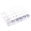 Mariyandh 528Pcs E-Clips Circlip Retaining Rings Assortment Set(1.2mm-10mm) and C-Clips