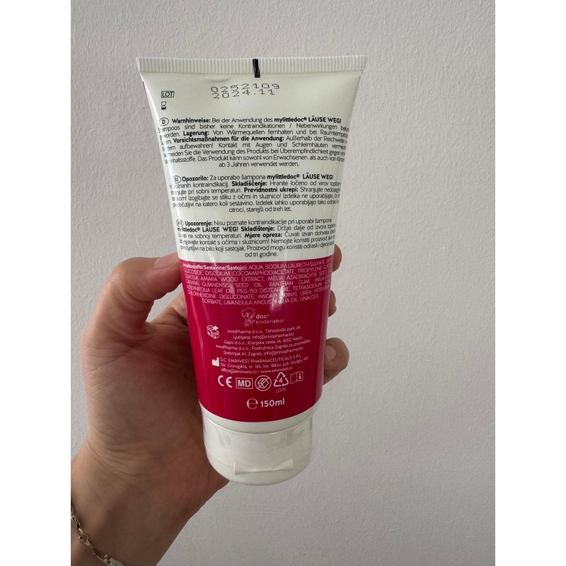 mylittledoc LÄUSE WEG! Treatment Shampoo & Comb | Treatment of