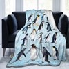 Baegopa - Manta de pingüinos (50 x 40 pulgadas)