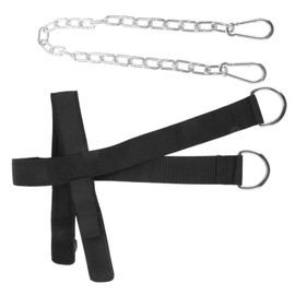 Mipcase 1Set Sports Neck Training Tool Neck Exerciser Strap for Fitness Portable Head Trainer for Balance and Strength for Home Gym and Outdoor Workouts