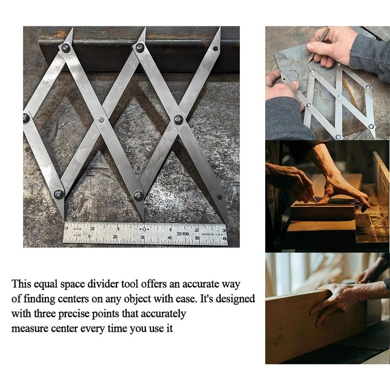 Shengsenfu Picket Master Pro 3 Point Center Finder for Precise