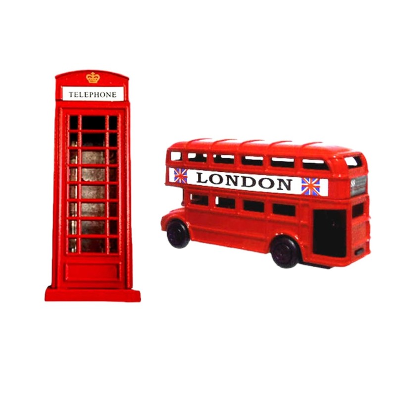 London Souvenir Sharpener Set, Pencil Sharpeners Set of 4 Pieces,