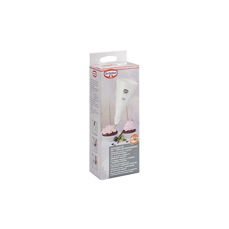 Dr. Oetker 1975 Professional 3 Piece Icing Bag Set, consisting