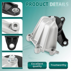 AUTOKAY Upper Transmission Mount with Bracket for Honda for Accord 2008-2012 Replaces 50870-TA0-A03