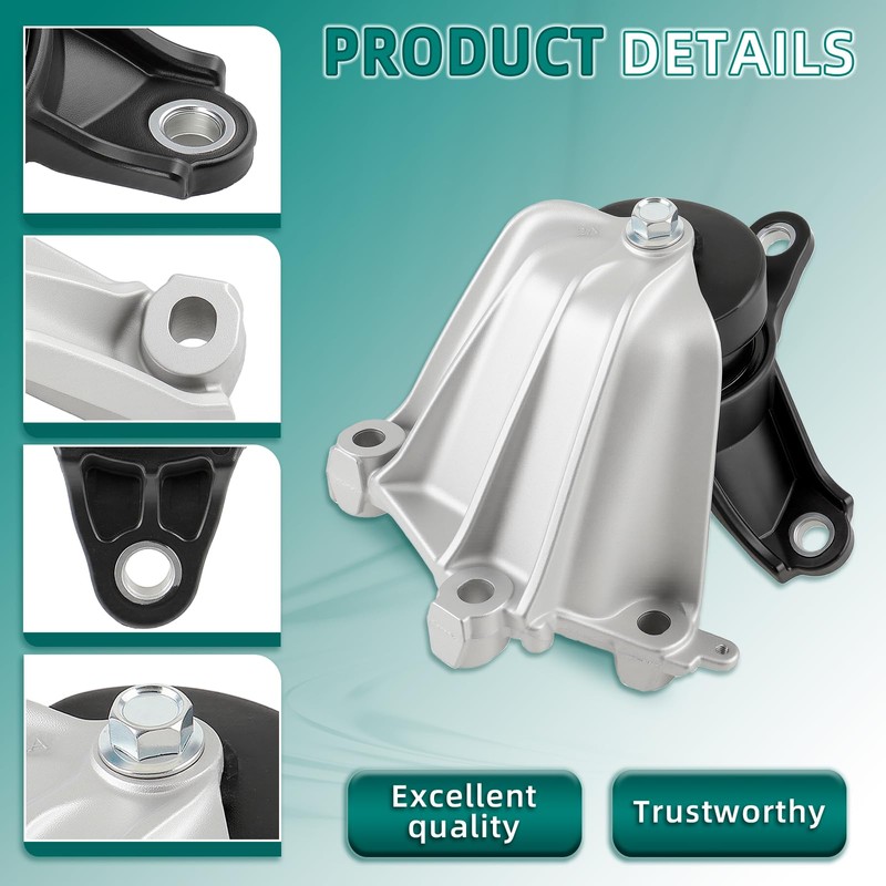 AUTOKAY Upper Transmission Mount with Bracket for Honda for Accord