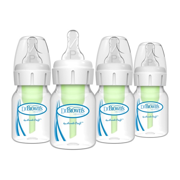 Dr. Brown's Natural Flow Anti-Colic Options+ Narrow Baby Bottle, 2