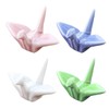AIMALL Japanese Ceramic Chopstick Rest, Handmade Paper Crane Design Chopstick