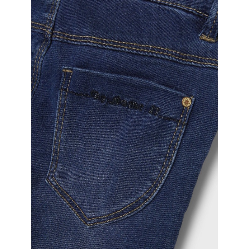 NAME IT Girl Jeans Skinny Fit Sweat, Dark denim blue