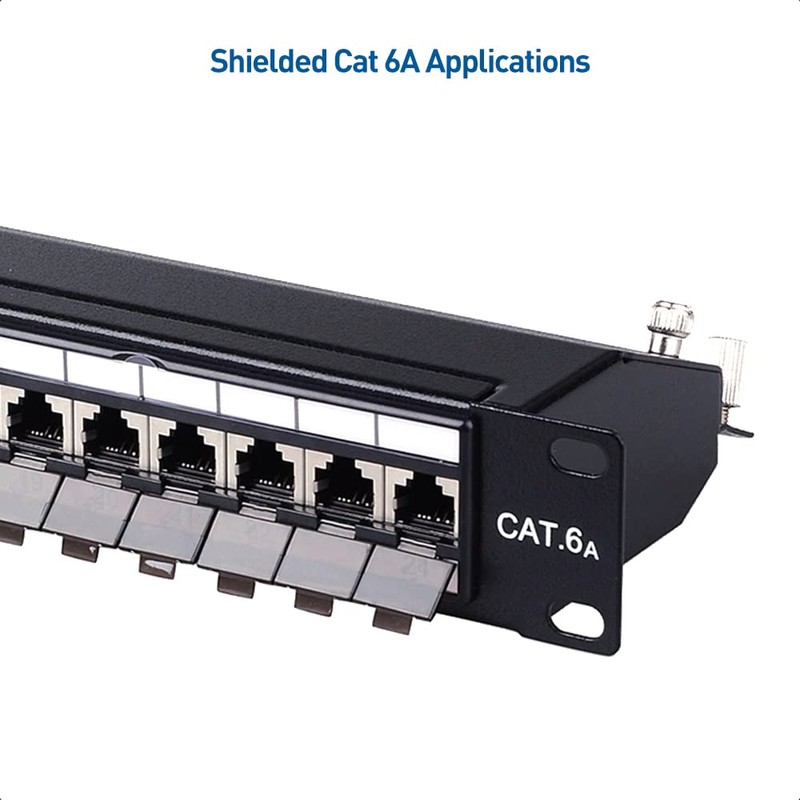 Cable Matters UL Listed 10Gbps 12-Pack RJ45 Shielded Cat6A /