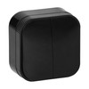 Miratic Control Switch Double IP20 (Black)