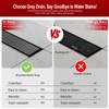 DLONE Linear Shower Drain | 28" AISI 304 Stainless Steel