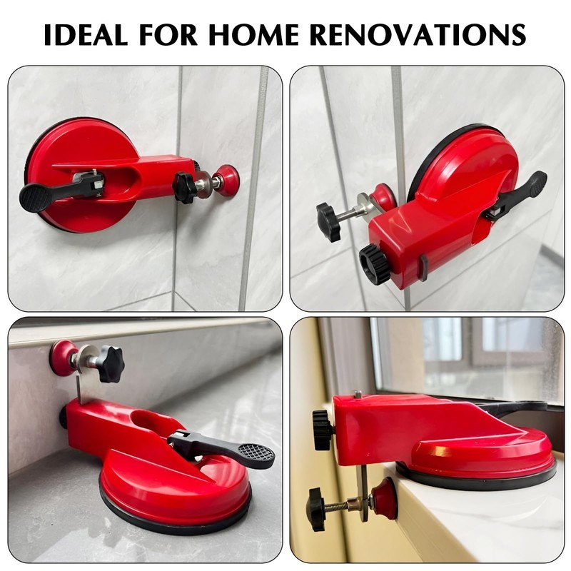 SAMIQU Innovative Wall Tile Leveler – Suction Cup Marble Leveling