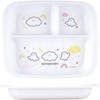Skater XP7AG-A Baby Tableware, Lunch Plate, For Kids, Antibacterial, Plastic,