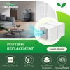 14Pcs Dust Bags for ECOVACS DEEBOT X8 PRO Omni/X8 Omni/X9