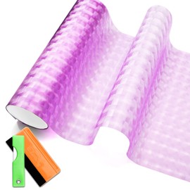 JDMBESTBOY Free Tool Kit Purple Cateyes Tint Headlight Taillight Side Marker Smoke Vinyl Film Sheet Self Adhesive 12"x120" (1FT x 10FT)