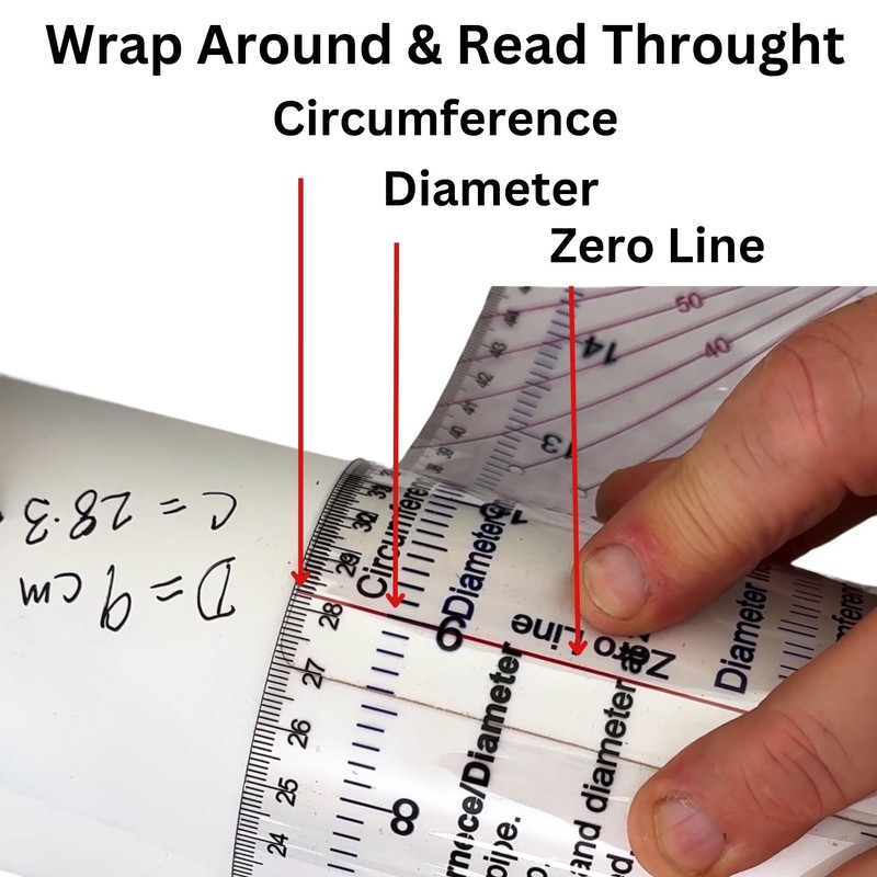 CLPA 20" Diameter Measure & Mark C-Pi-D Pipe Wrap Around