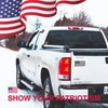 GRITKULTURE American Flag Perfect-Cut Super Magnet 3 Pack for Trucks,