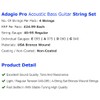 Adagio Professional Acoustic Bass Guitar String Set 40-95 Light