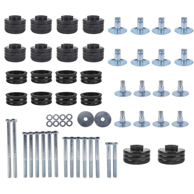 Weonefit KF04058BK Body Cab Mount Bushings Set Replacement for 1999-2007