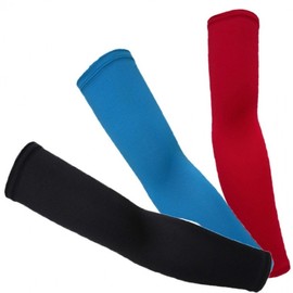 High-Elastic Breathable Sun Protection Arm Sleeves for Golf, Cycling, Fishing, and Outdoor Sports Size/Red 15ea