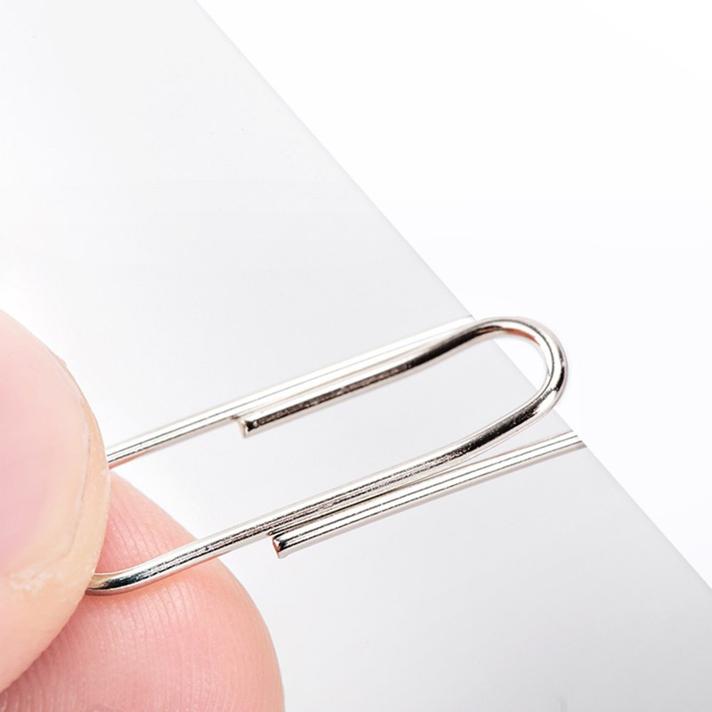 Delhi Deli Easy Paper Clips 200pcs / 델리 이지 페이퍼