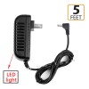 myw-tech AC/DC Power Adapter Charger Cord For X Rocker Ice
