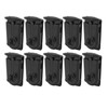 10pcs Walkie Talkie Belt Clip Clamps Intercom Belt Back Clip