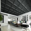 Art3d 12-Pack 24x24 Inch PVC Waterproof Drop Ceiling Tiles for