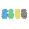 4pcs Body Bath Exfoliating Sponge 3D Ultra Soft Smooth Skin
