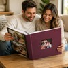 Self-Adhesive Photo Album 20 Sheets 40 Pages for Family and