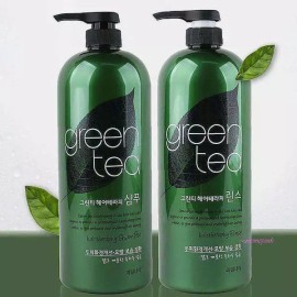 보습 녹차수함유 집중관리 강화 샴푸린스세트 모발ghi457 Hydrating Green Tea Intensive Care Strengthening Shampoo and Rinse Set for Hair