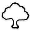 Cherry Blossom Tree Cookie Cutter with Easy to Push Design