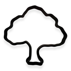Cherry Blossom Tree Cookie Cutter with Easy to Push Design (4 inches)