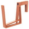 KADAX Plastic Balcony Box Holder, Flower Box Holder, No Drilling,