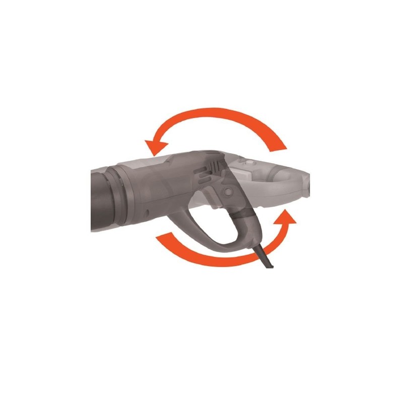 6 Amp Heavy Duty Variable Speed Rotating Handle Reciprocating Saw