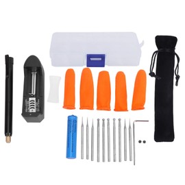 Electric Micro Engraver Pen DIY Engraving Tool Kit Portable Cordless Charging Carving Tool Kit US Plug AC100-240V