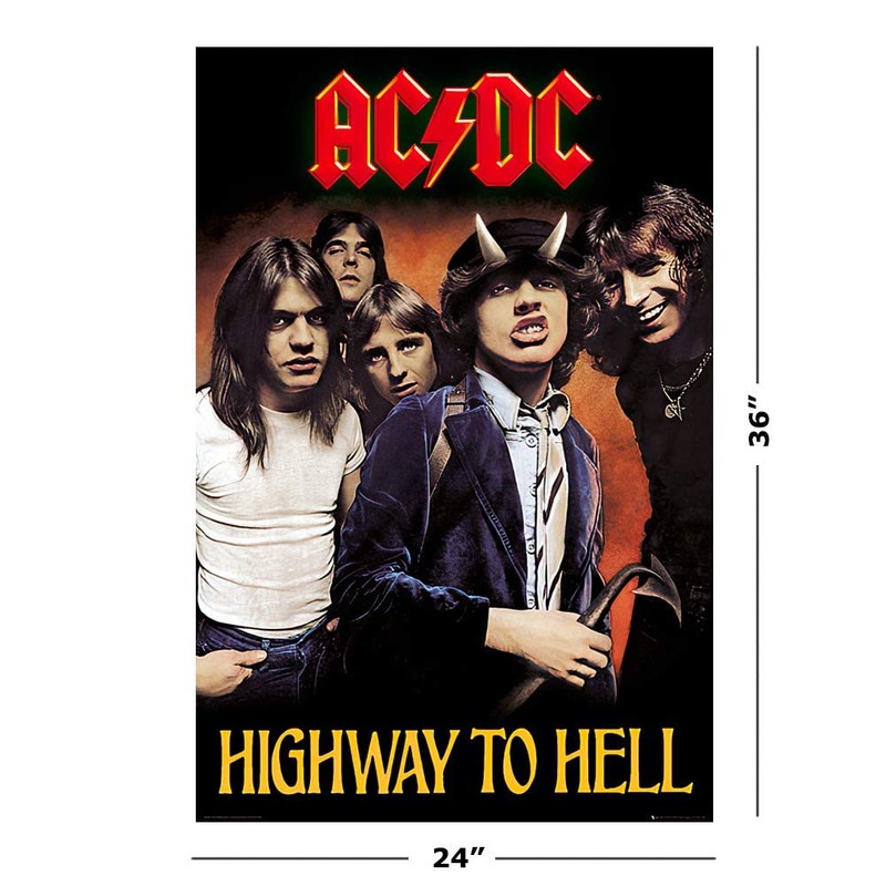 AC/DC- Highway To Hell Poster 24 x 36in