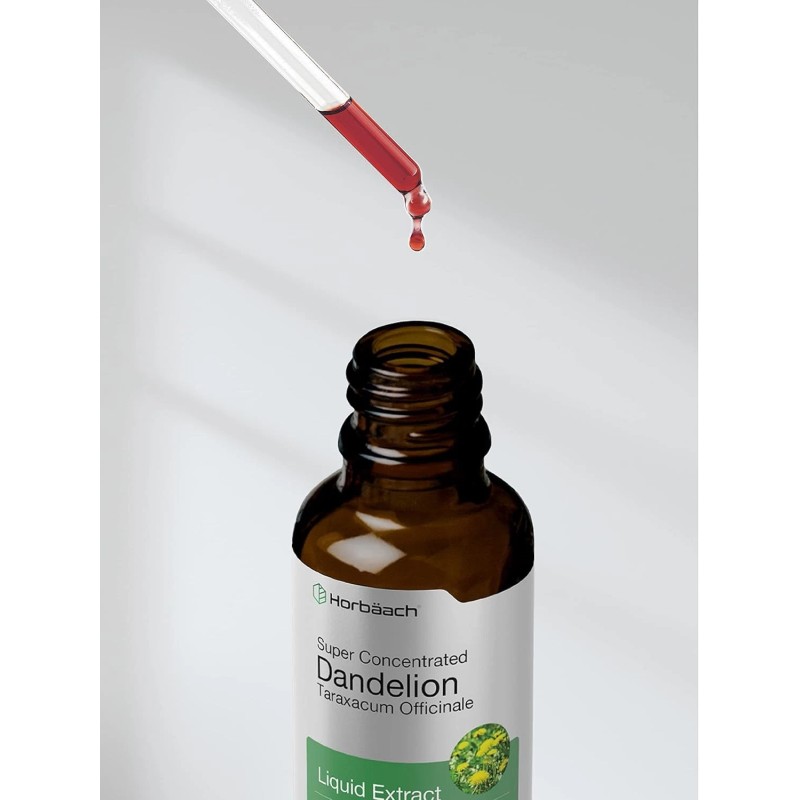 Horbäach Dandelion Root Extract | 2 fl oz | Alcohol