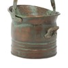 Deco 79 Metal Indoor Outdoor Planter Patina Tulip Style Bucket
