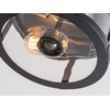 OUPAVOCS Flush Mount Outdoor Ceiling Light with Motion Sensor, Front