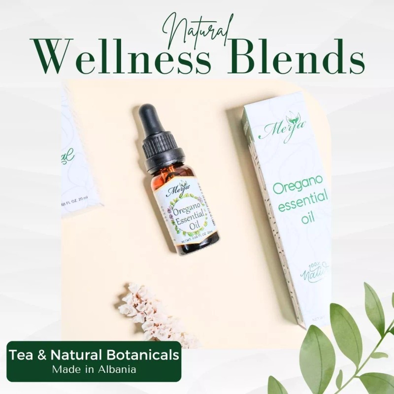 Merja - Oregano essential oil - 20ml - 100% essential