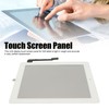 Touch Screen Panel White Easy Installation Tempered Glass Sensitive LCD