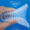 Urinal Screen Splash Guard, Anti-Splash 7” Diameter Round Design, Bristle