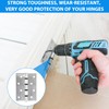 Pack of 100 Washers Plastic Fitschenringe Room Doors Washers Door
